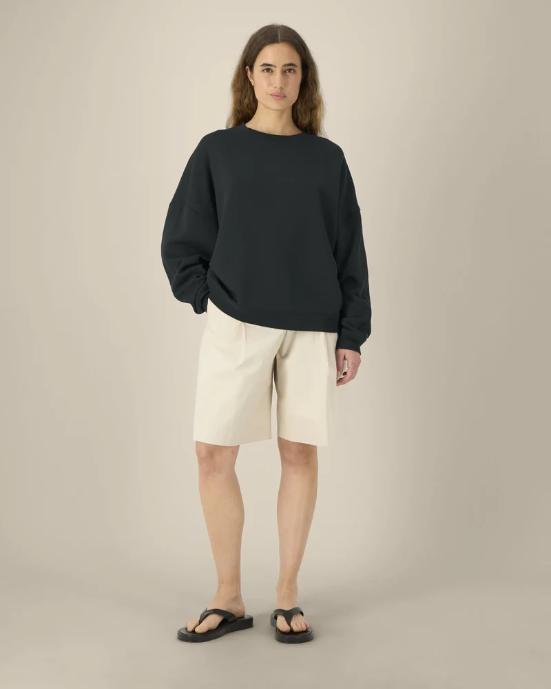 Sweat-shirt col rond coton bio Stanley/Stella Lianna à personnaliser