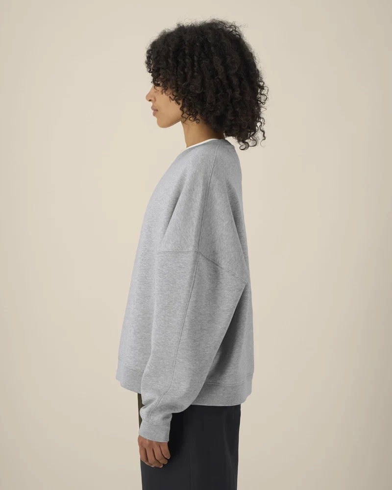 Sweat-shirt col rond coton bio Stanley/Stella Lianna à personnaliser