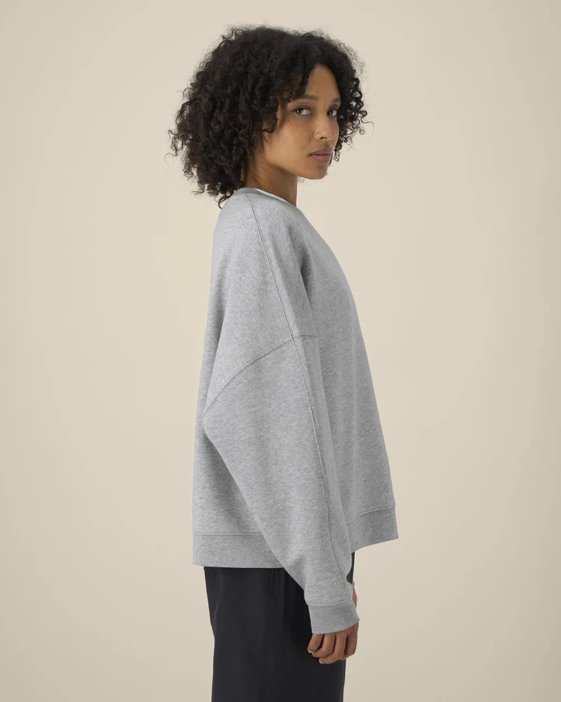 Sweat-shirt col rond coton bio Stanley/Stella Lianna à personnaliser