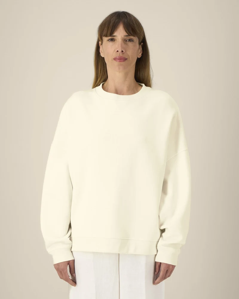 Sweat-shirt col rond coton bio Stanley/Stella Lianna à personnaliser