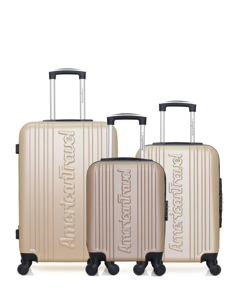 Lot de 3 Valises Rigides Moyenne, Cabine et Cabine XXS SPRINGFIELD