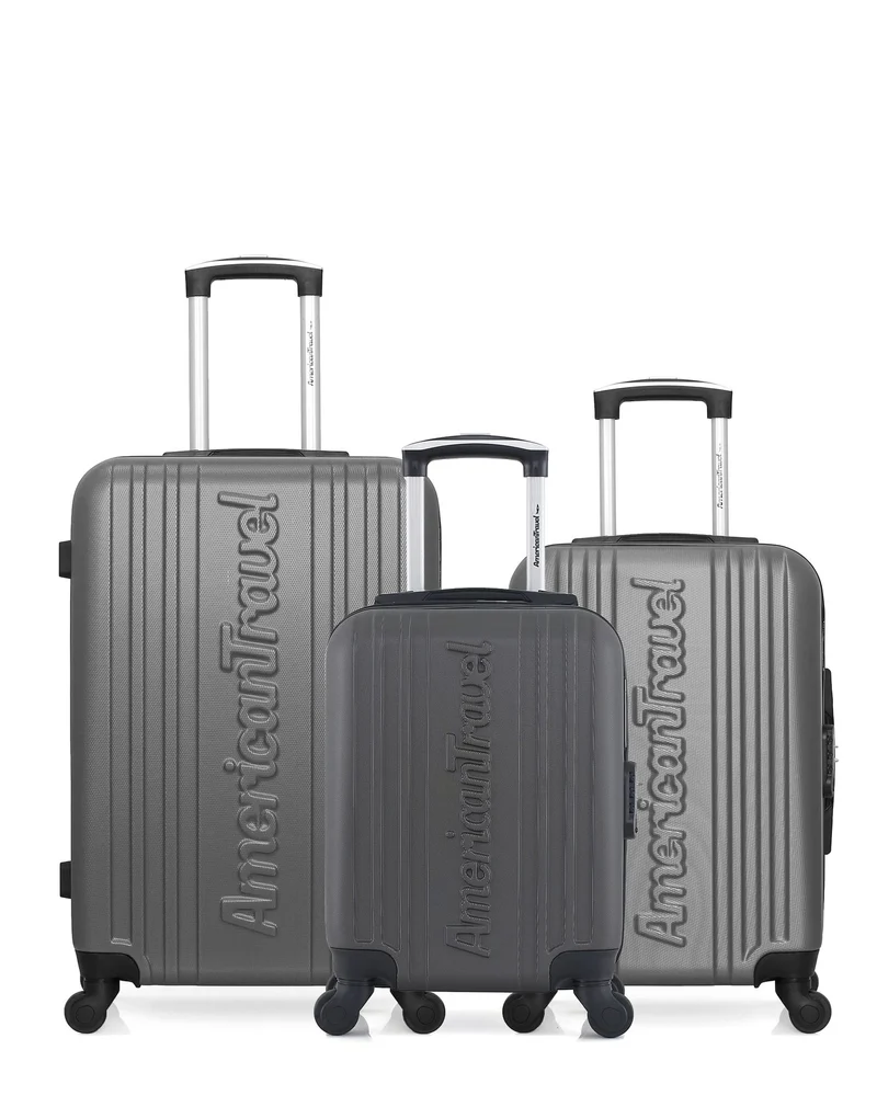 Lot de 3 Valises Rigides Moyenne, Cabine et Cabine XXS SPRINGFIELD
