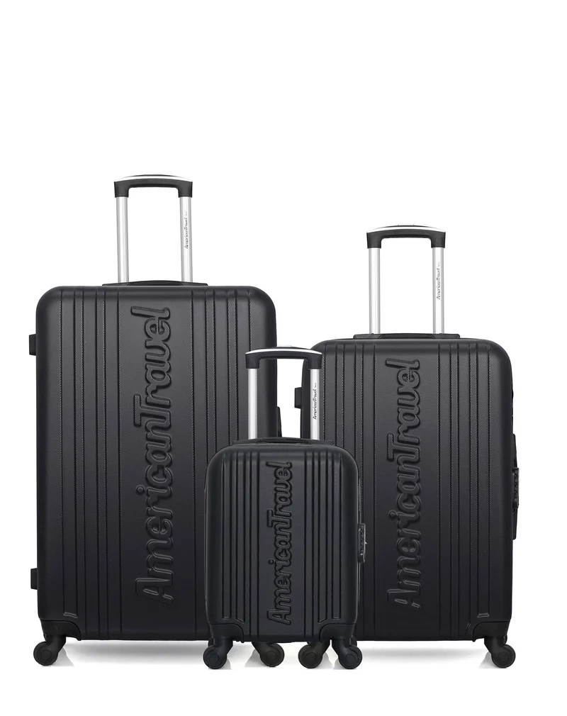 Lot de 3 Valises Rigides Grand Format, Moyenne et Cabine XXS SPRINGFIELD