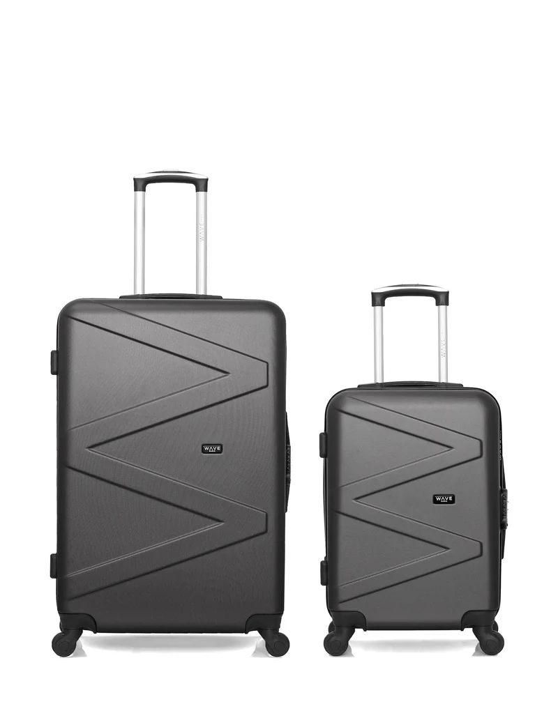 Lot de 2 Valises Rigides Grand Format et Cabine AMAZONE