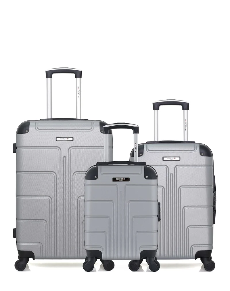 Lot de 3 Valises Rigides Taille Moyenne, Cabine et Cabine XXS OTTAWA