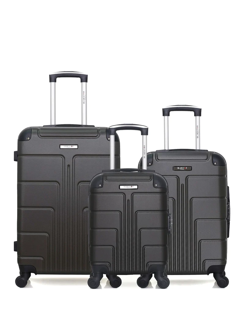 Lot de 3 Valises Rigides Taille Moyenne, Cabine et Cabine XXS OTTAWA