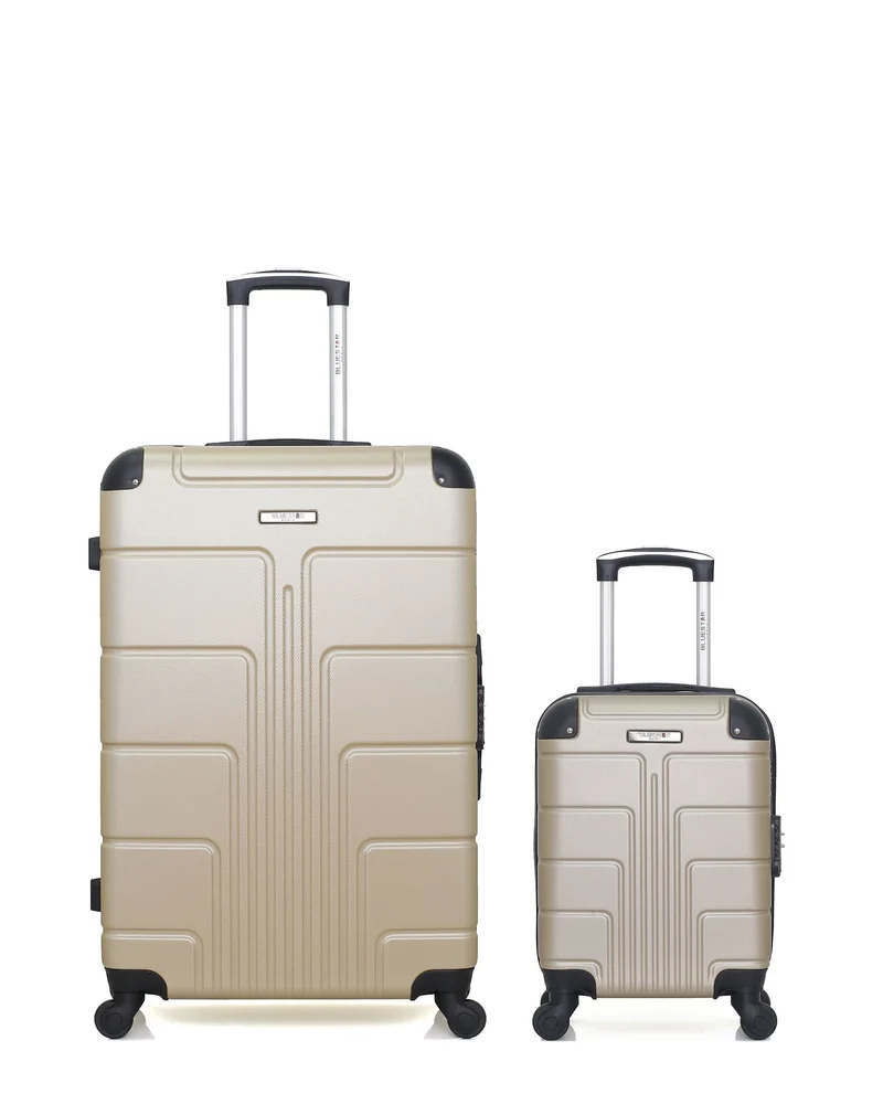 Lot de 2 Valises Rigides Grand Format et Cabine XXS OTTAWA