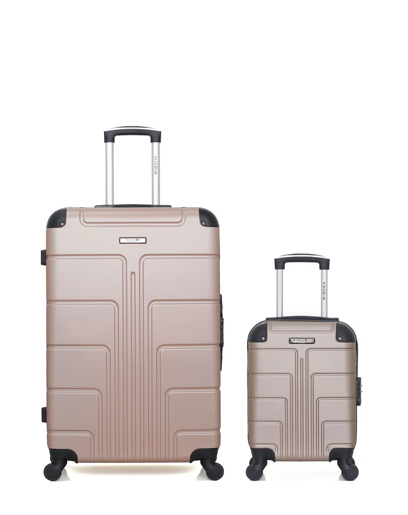 Lot de 2 Valises Rigides Grand Format et Cabine XXS OTTAWA