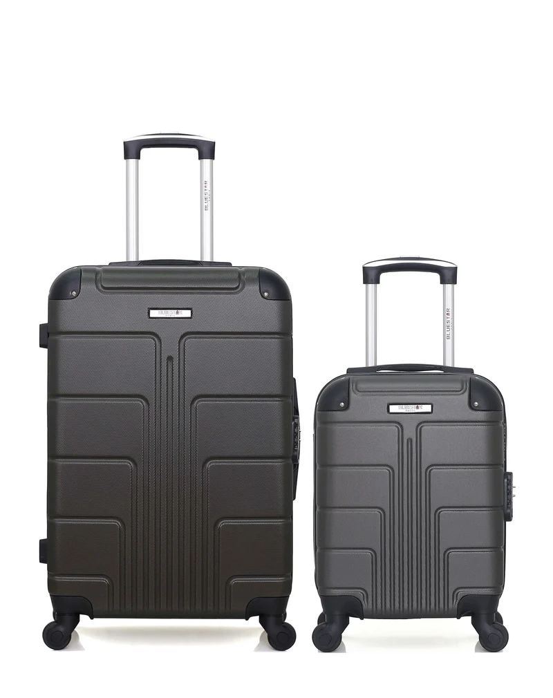 Lot de 2 Valises Rigides Taille Moyenne et Cabine XXS OTTAWA