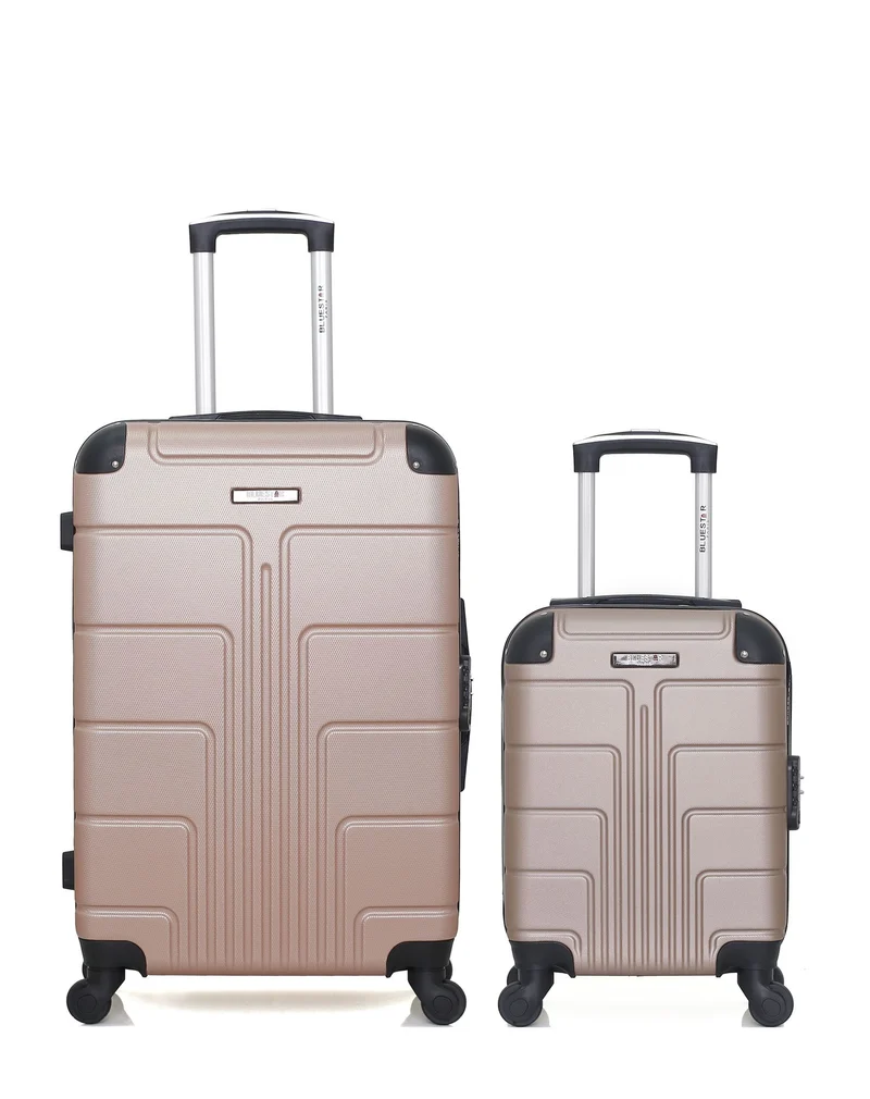 Lot de 2 Valises Rigides Taille Moyenne et Cabine XXS OTTAWA