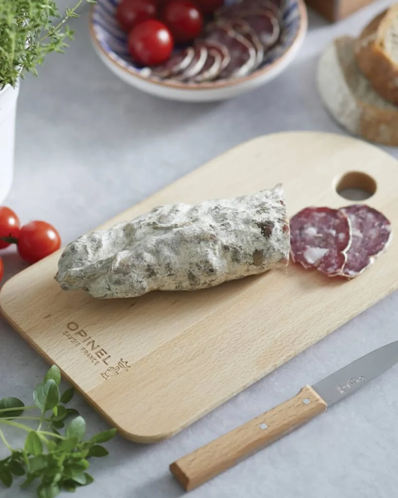 Planche à découper hêtre Opinel 21 x 40 cm à personnaliser