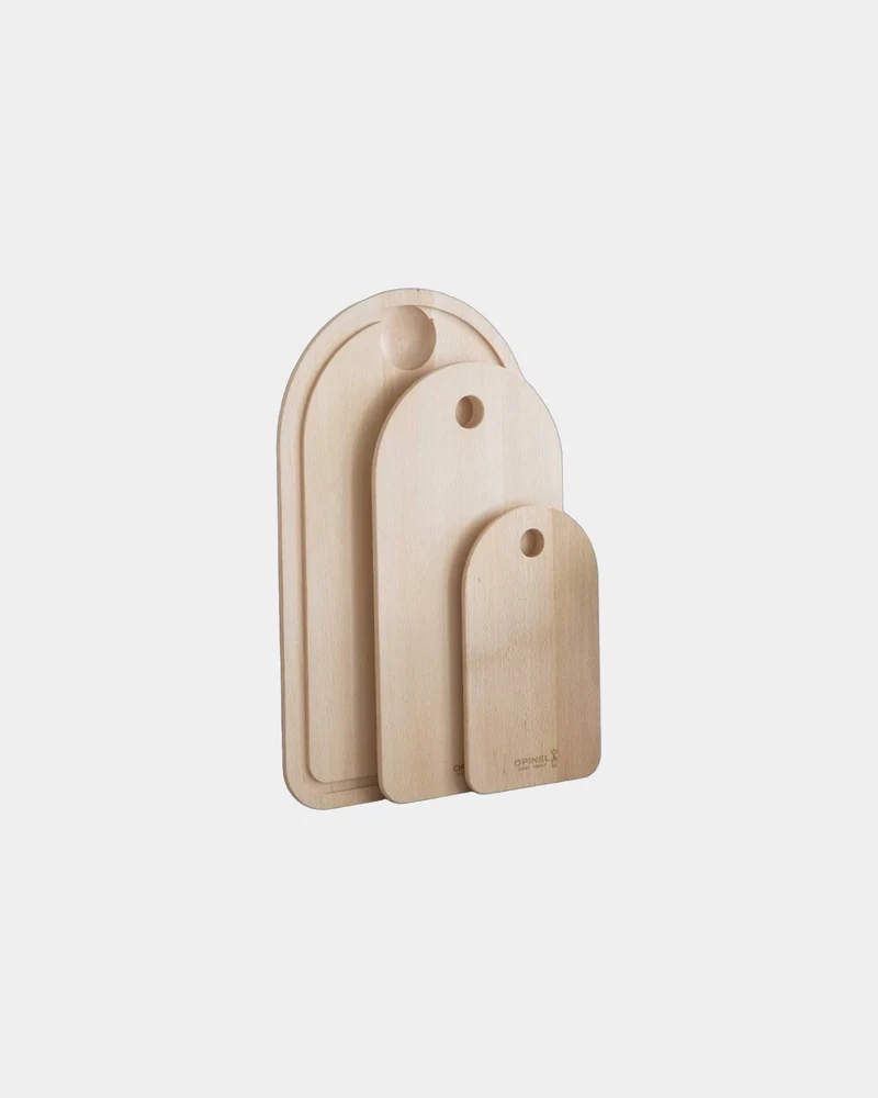 Planche à découper hêtre Opinel 275 x 470 mm à personnaliser