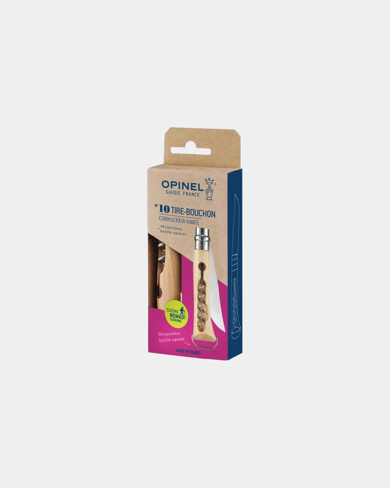 Couteau acier inoxydable Opinel N°10 à personnaliser