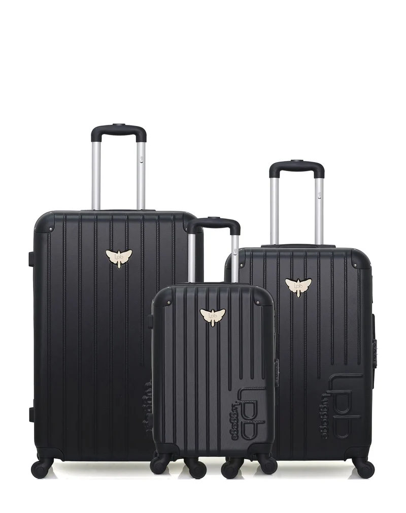 Lot de 3 Valises Rigides Grand Format, Moyenne et Cabine MARIANNE