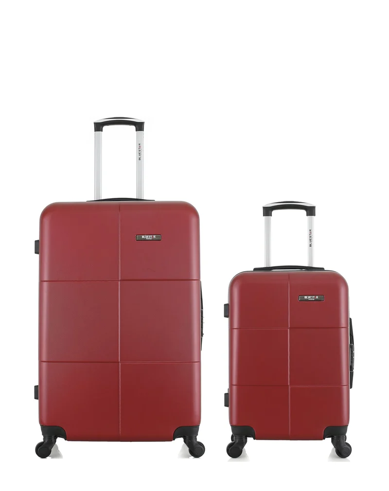 Lot de 2 Valises Rigides Grand Format et Cabine MIAMI