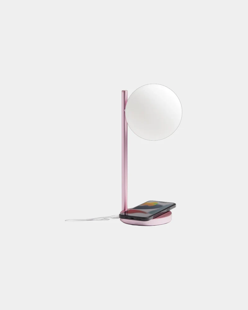 Lampe de bureau aluminium Lexon Bubble Lamp à personnaliser
