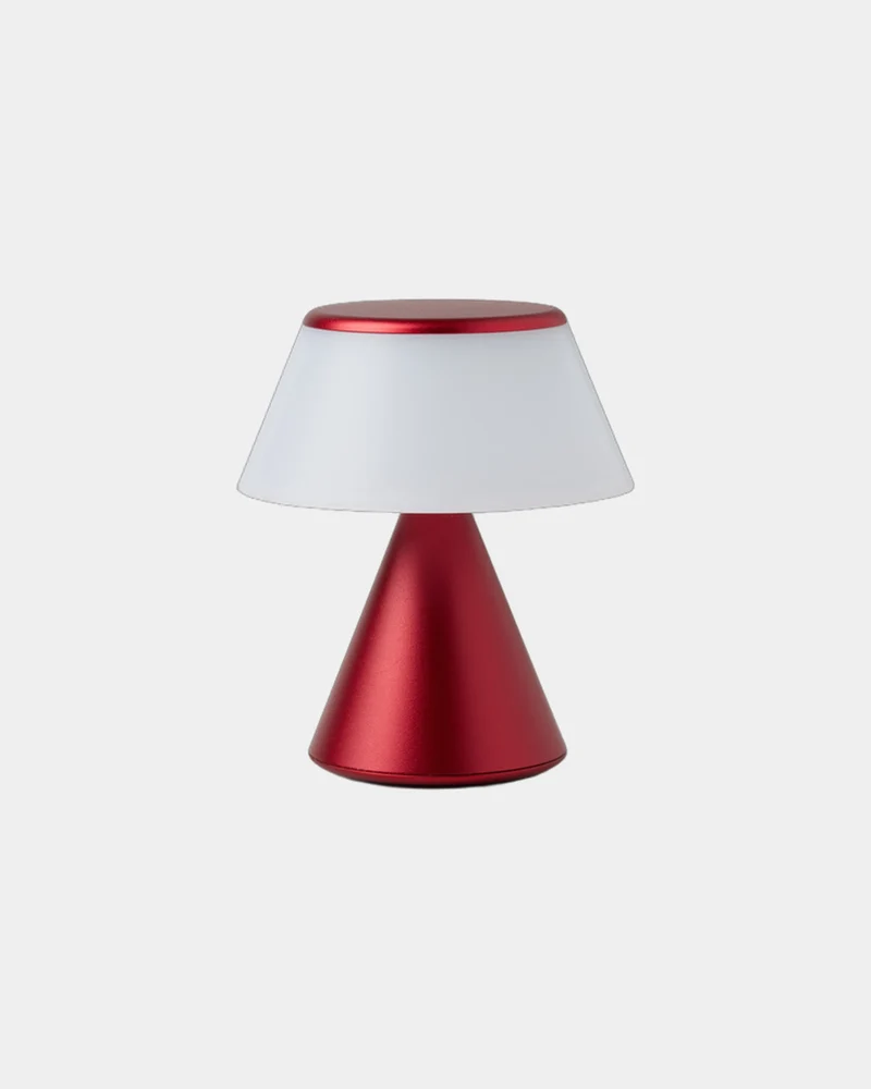 Lampe LED portable aluminium Lexon Luma S à personnaliser