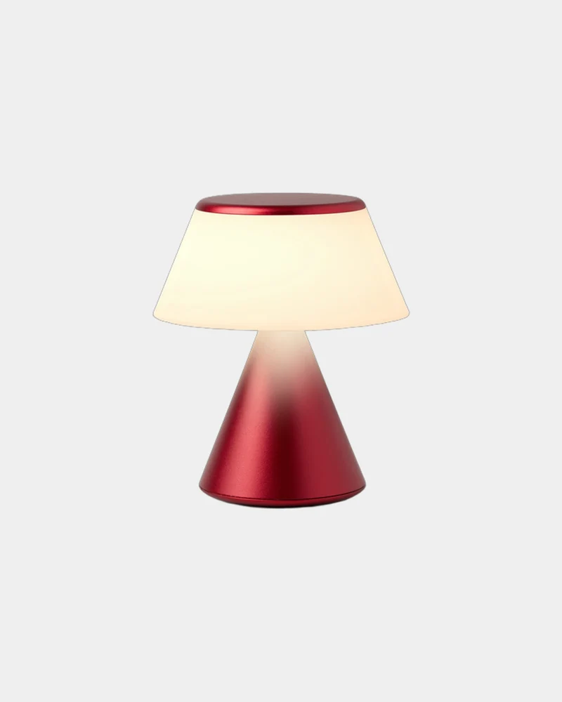 Lampe LED portable aluminium Lexon Luma S à personnaliser