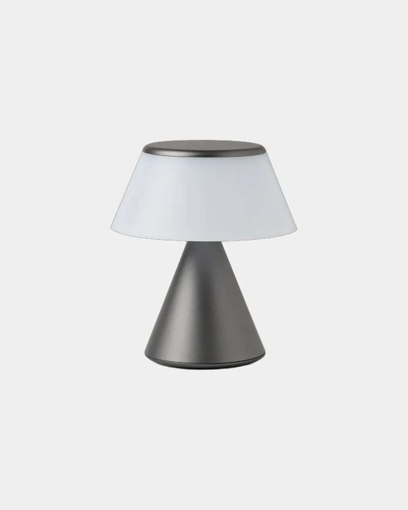 Lampe LED portable aluminium Lexon Luma S à personnaliser