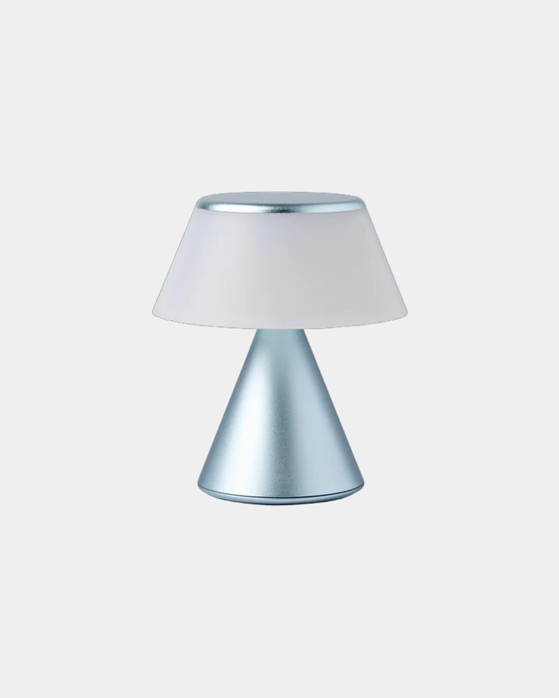Lampe LED portable aluminium Lexon Luma S à personnaliser