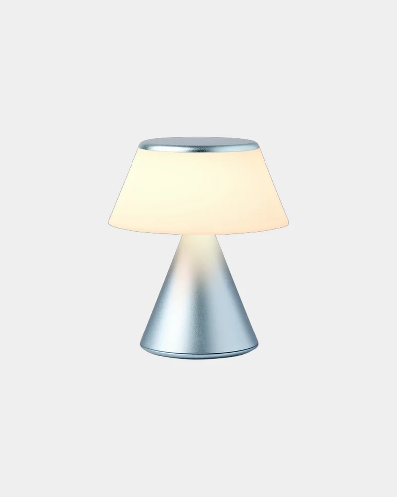Lampe LED portable aluminium Lexon Luma S à personnaliser