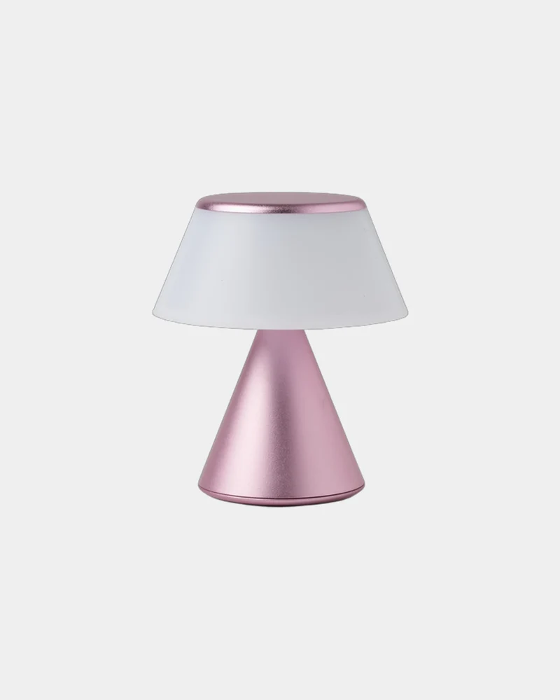 Lampe LED portable aluminium Lexon Luma S à personnaliser