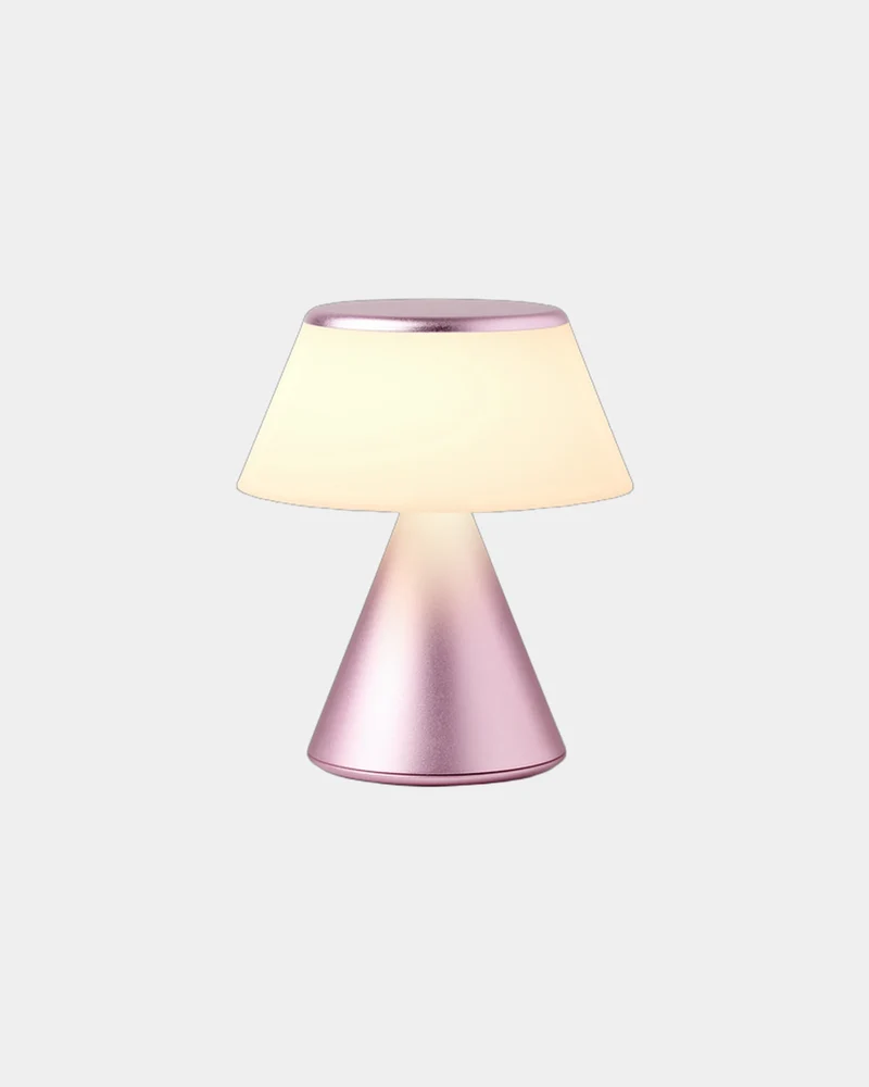 Lampe LED portable aluminium Lexon Luma S à personnaliser