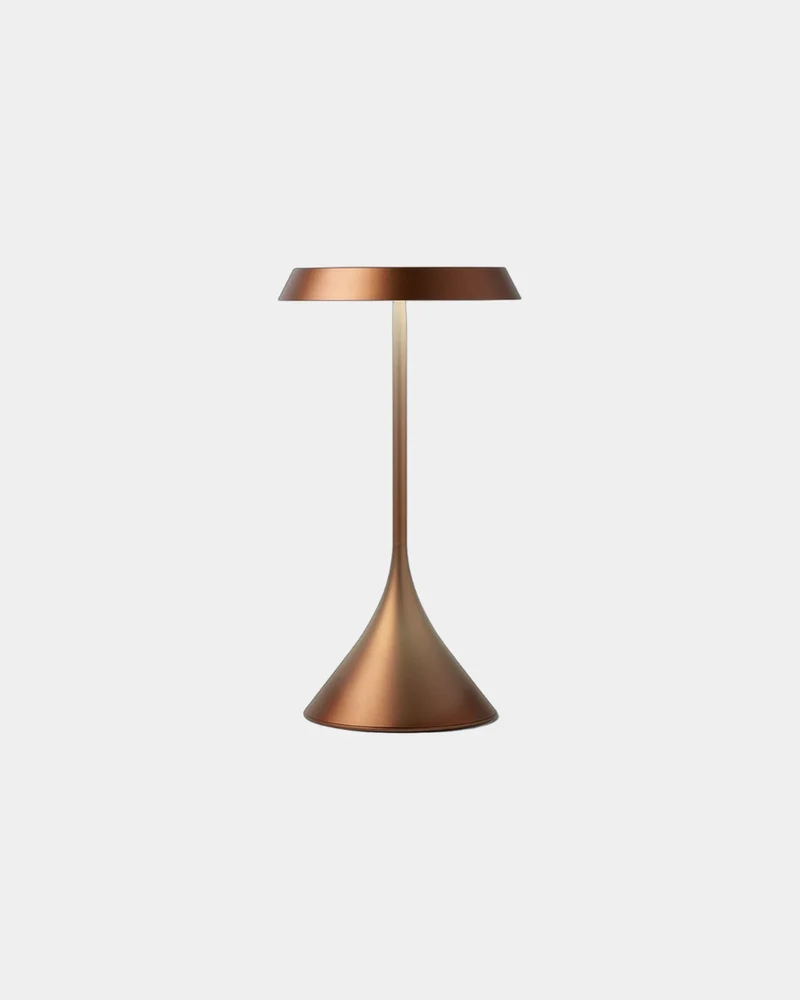 Lampe de table aluminium Lexon Steli Lounge - Dome à personnaliser