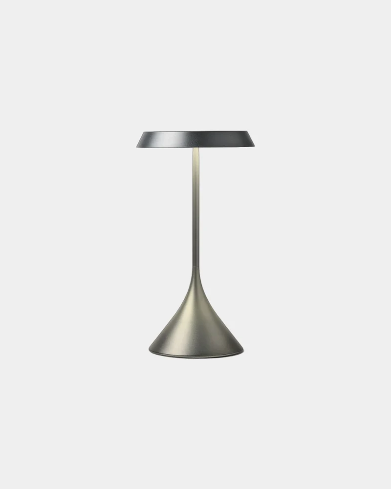 Lampe de table aluminium Lexon Steli Lounge - Dome à personnaliser
