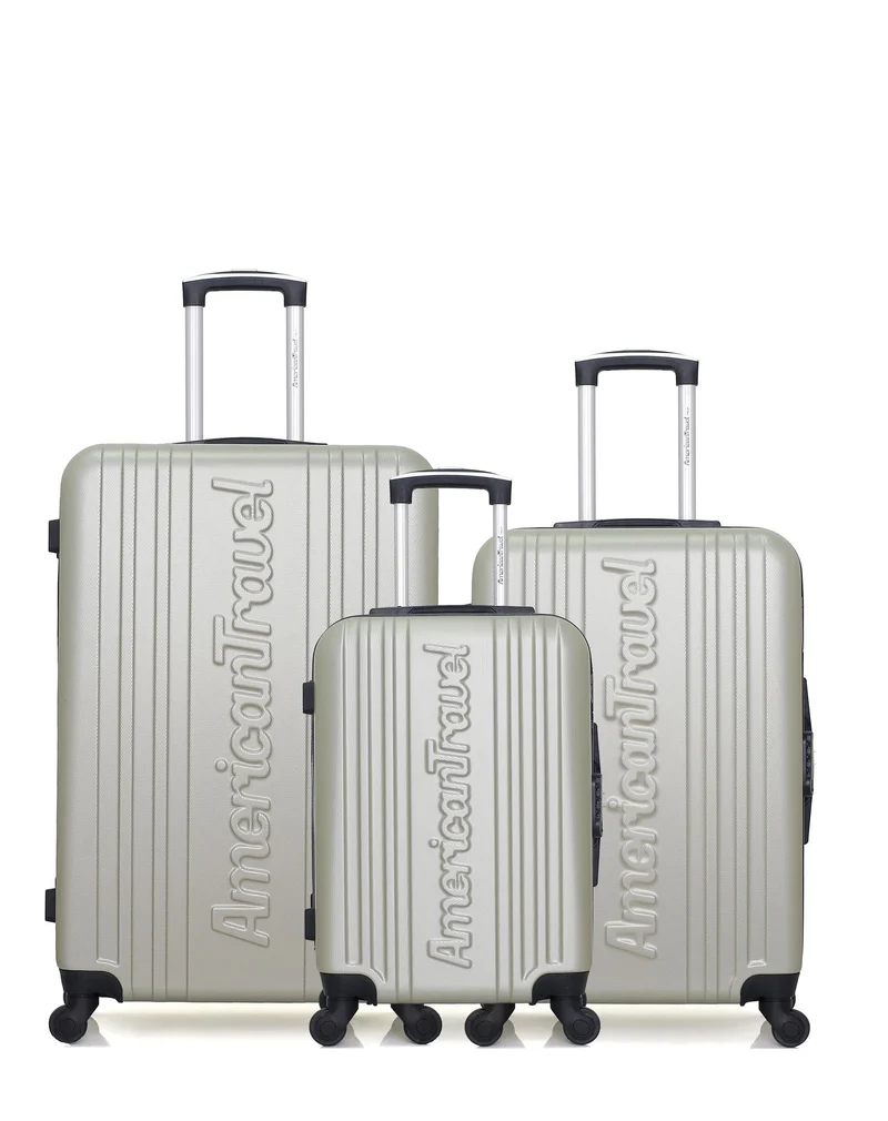 Lot de 3 Valises Rigides Grand Format, Moyenne et Cabine SPRINGFIELD