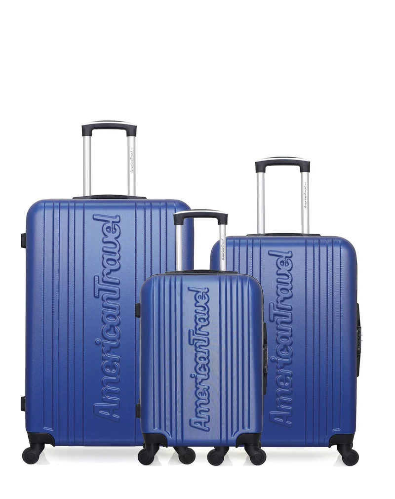 Lot de 3 Valises Rigides Grand Format, Moyenne et Cabine SPRINGFIELD