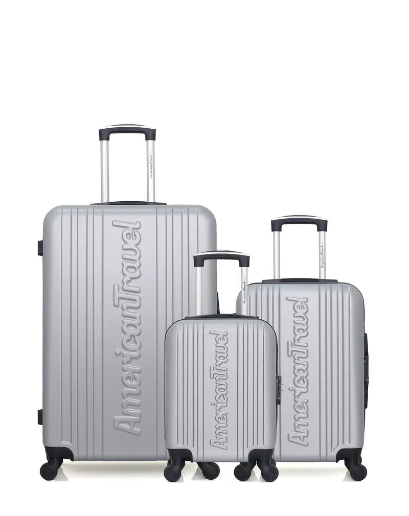 Lot de 3 Valises Rigides Grand Format, Cabine et Cabine XXS SPRINGFIELD