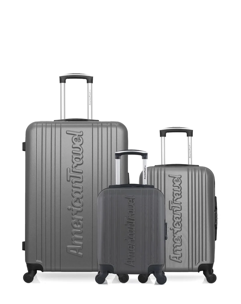 Lot de 3 Valises Rigides Grand Format, Cabine et Cabine XXS SPRINGFIELD
