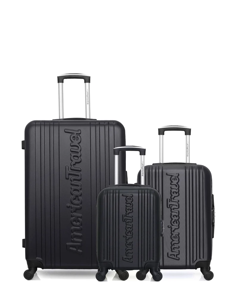 Lot de 3 Valises Rigides Grand Format, Cabine et Cabine XXS SPRINGFIELD