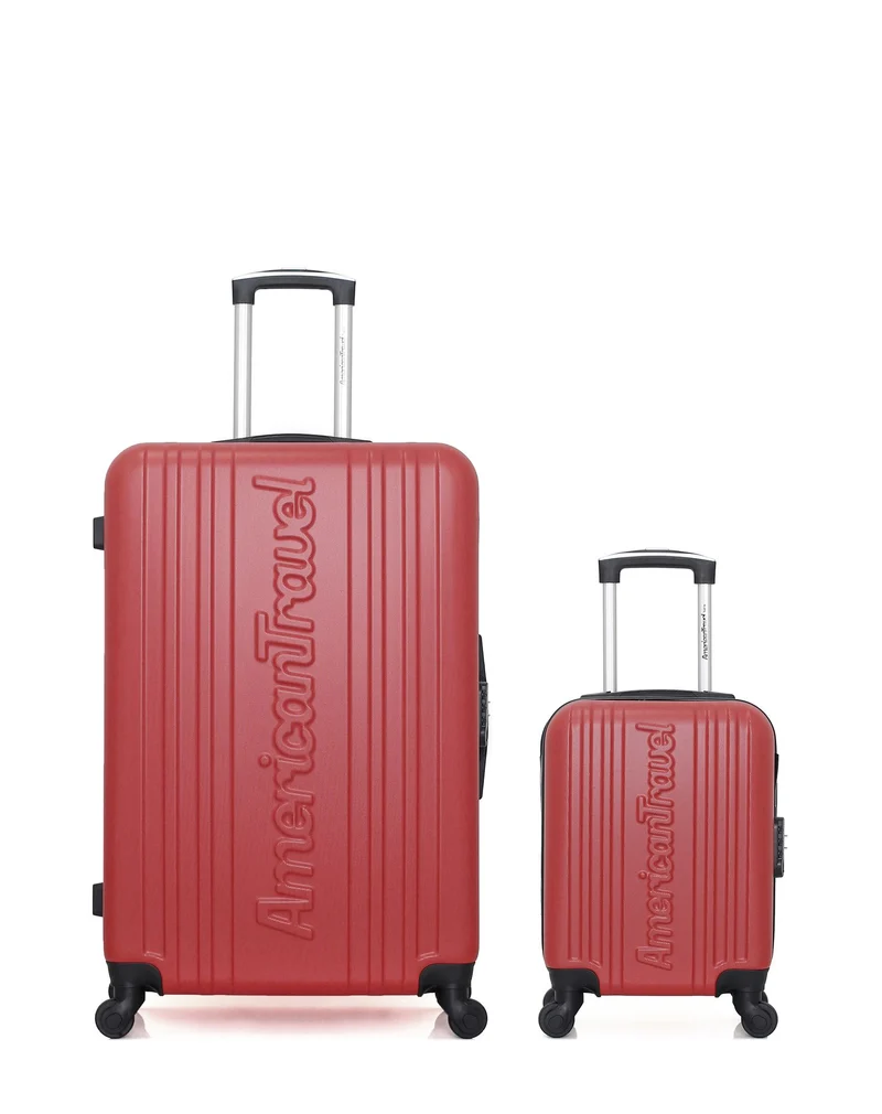 Lot de 2 Valises Rigides Grand Format et Cabine XXS SPRINGFIELD