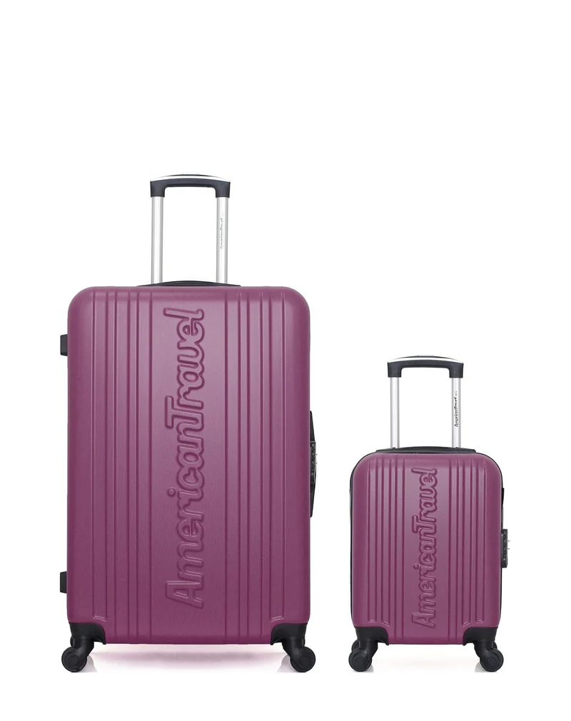 Lot de 2 Valises Rigides Grand Format et Cabine XXS SPRINGFIELD