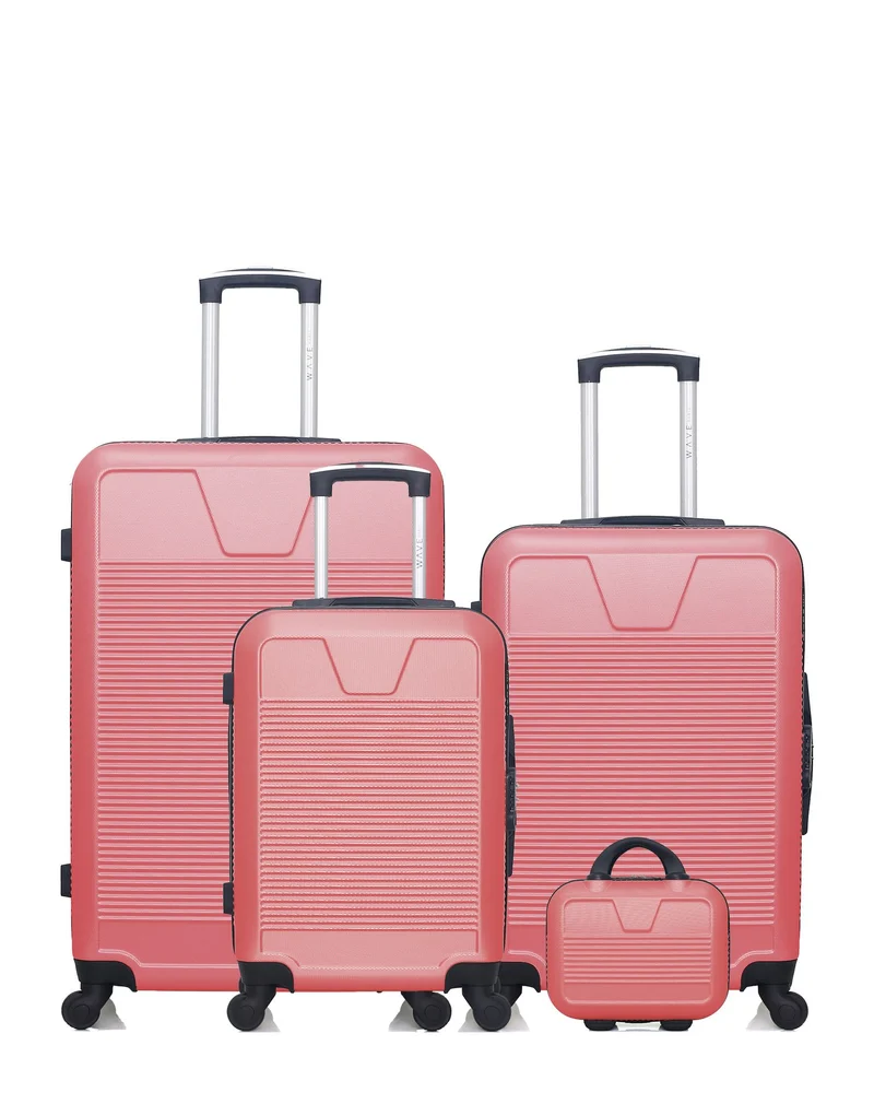 Lot de 4 Valises Rigides L, M, S et Vanity SELENGA