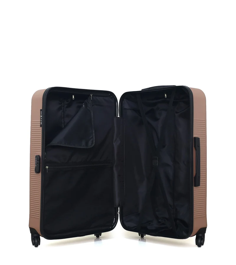 Lot de 4 Valises Rigides L, M, S et Vanity SELENGA
