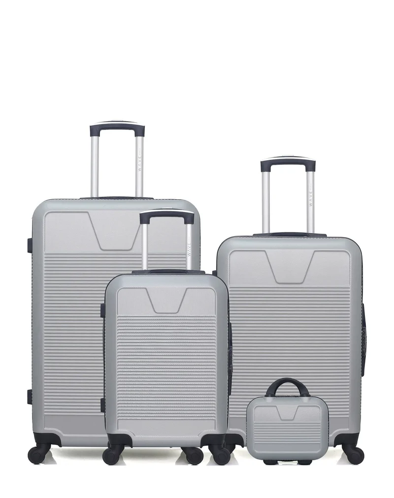 Lot de 4 Valises Rigides L, M, S et Vanity SELENGA