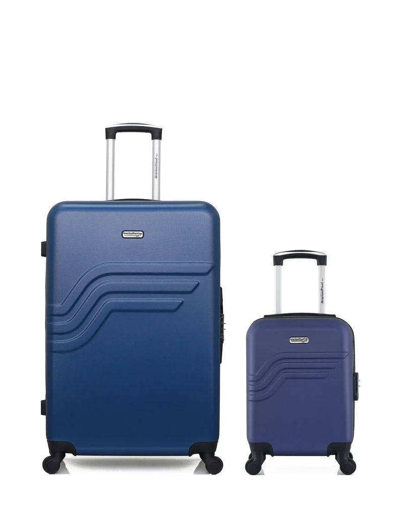 Lot de 2 Valises Rigides Grand Format et Cabnine XXS QUEENS