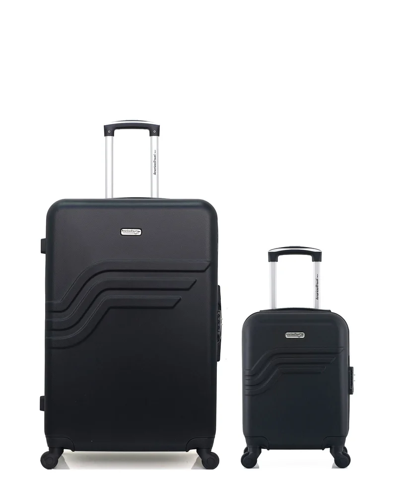 Lot de 2 Valises Rigides Grand Format et Cabnine XXS QUEENS