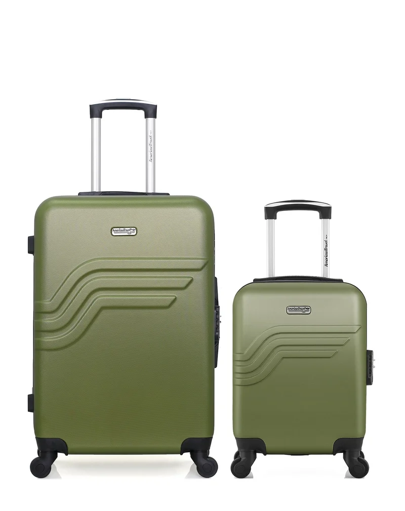 Lot de 2 Valises Rigides Moyenne et Cabine XXS QUEENS