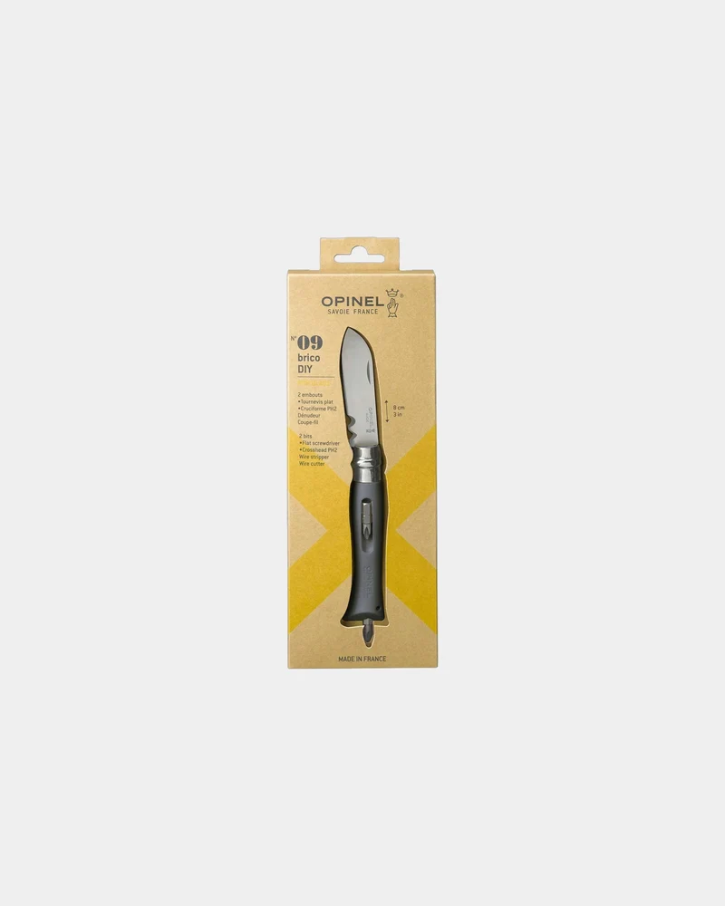 Couteau-outil acier inoxydable Opinel N°09 à personnaliser