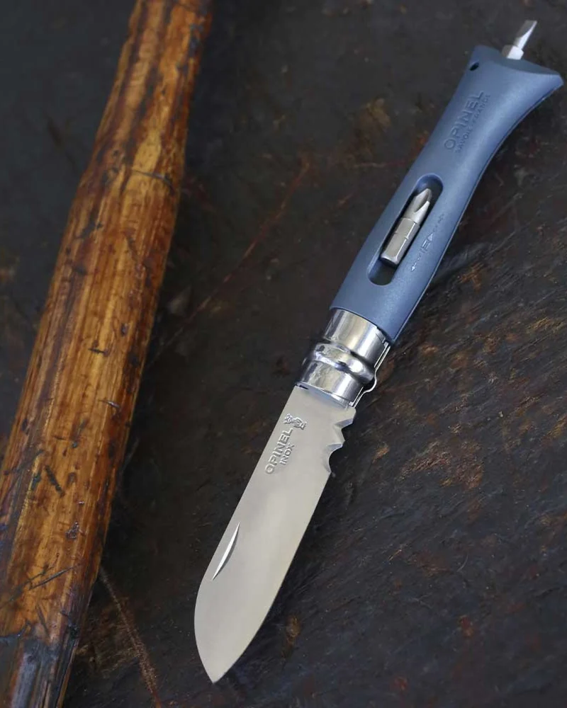 Couteau-outil acier inoxydable Opinel N°09 à personnaliser