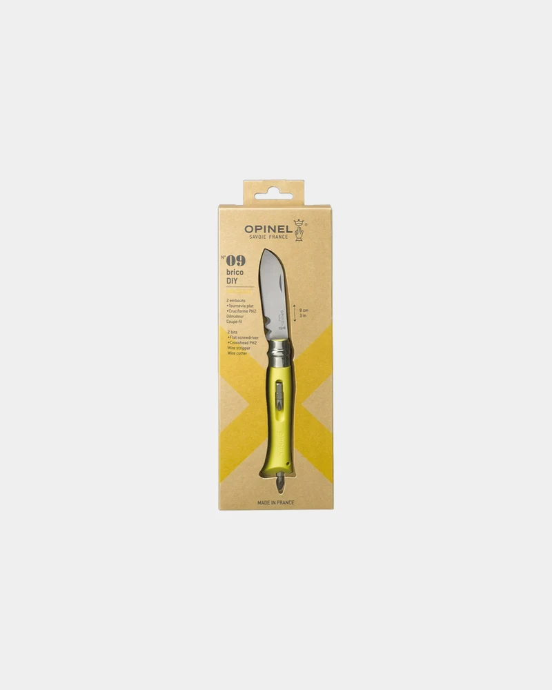 Couteau-outil acier inoxydable Opinel N°09 à personnaliser