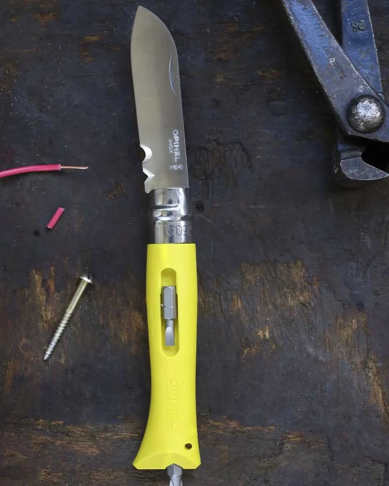 Couteau-outil acier inoxydable Opinel N°09 à personnaliser