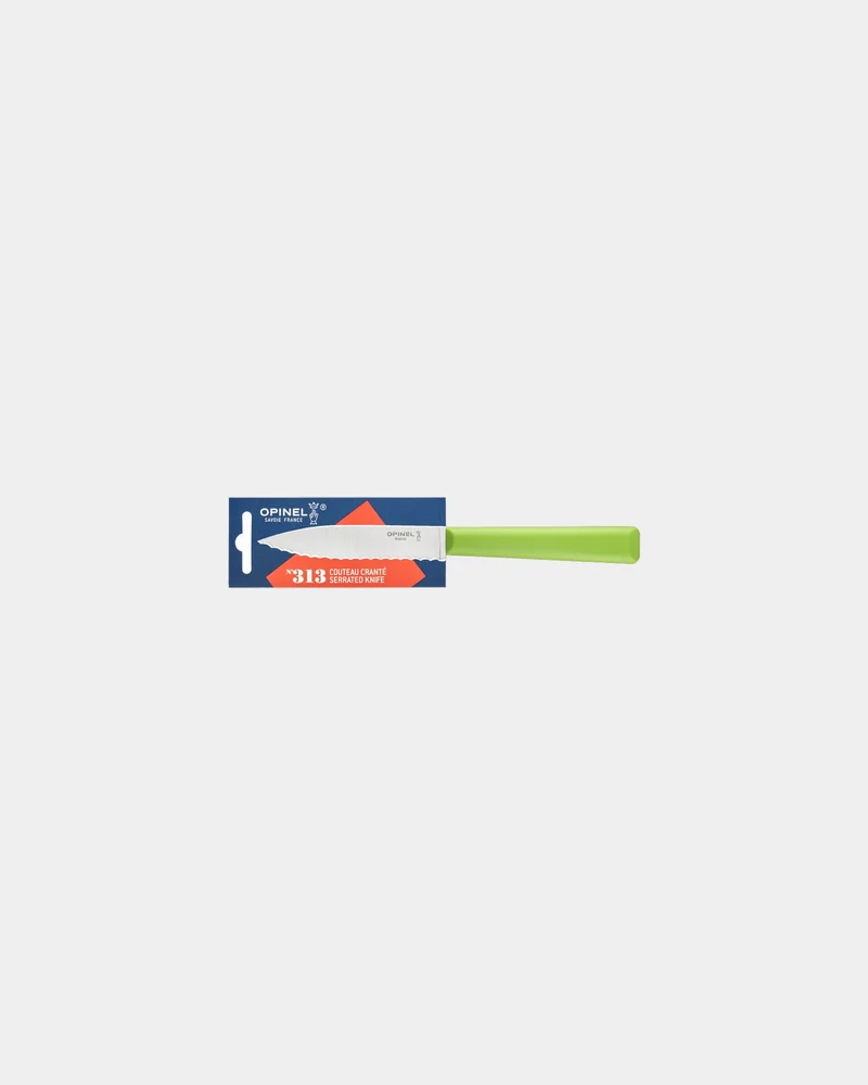 Couteau cranté acier inoxydable Opinel N°313 à personnaliser