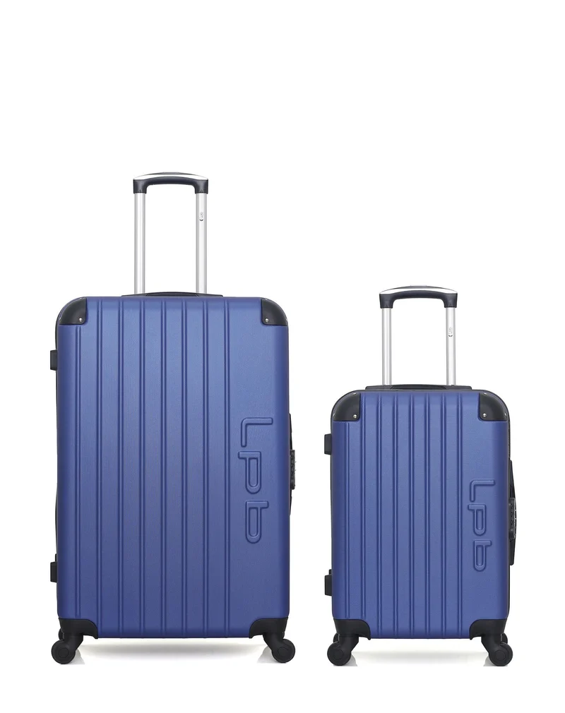 Lot de 2 Valises Rigides Grand Format et Cabine HAMBOURG