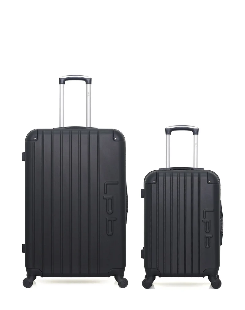Lot de 2 Valises Rigides Grand Format et Cabine HAMBOURG