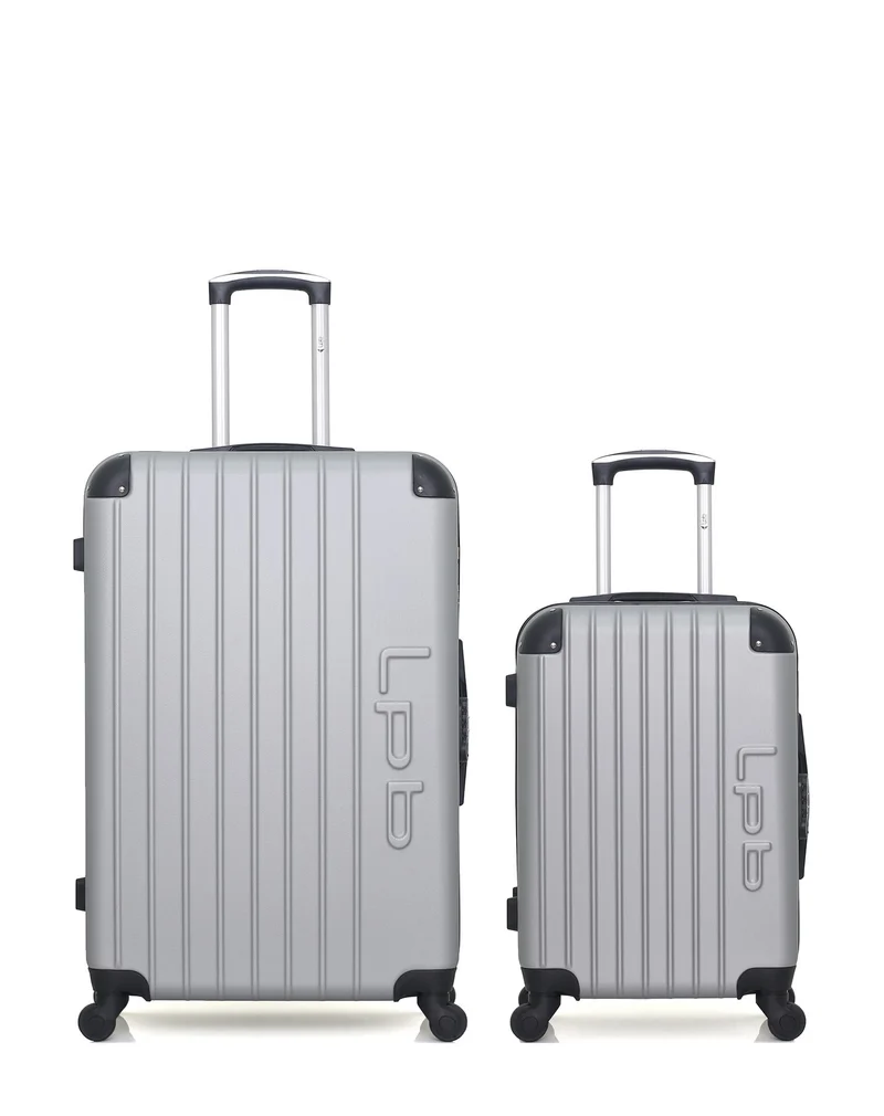 Lot de 2 Valises Rigides Grand Format et Cabine HAMBOURG